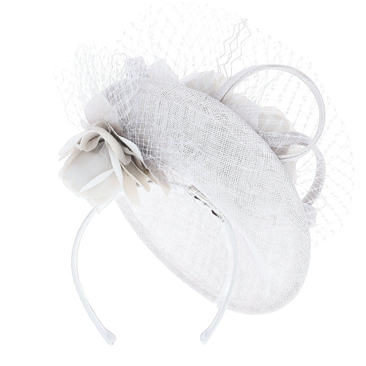 Pearl Flower Decoration Small Headband Fascinator (OCF091)
