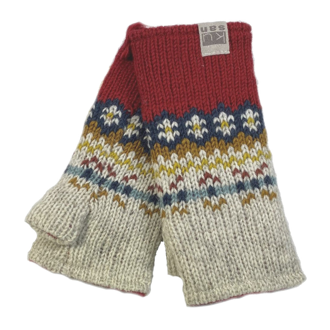 Kusan Wool Handwarmers Red
