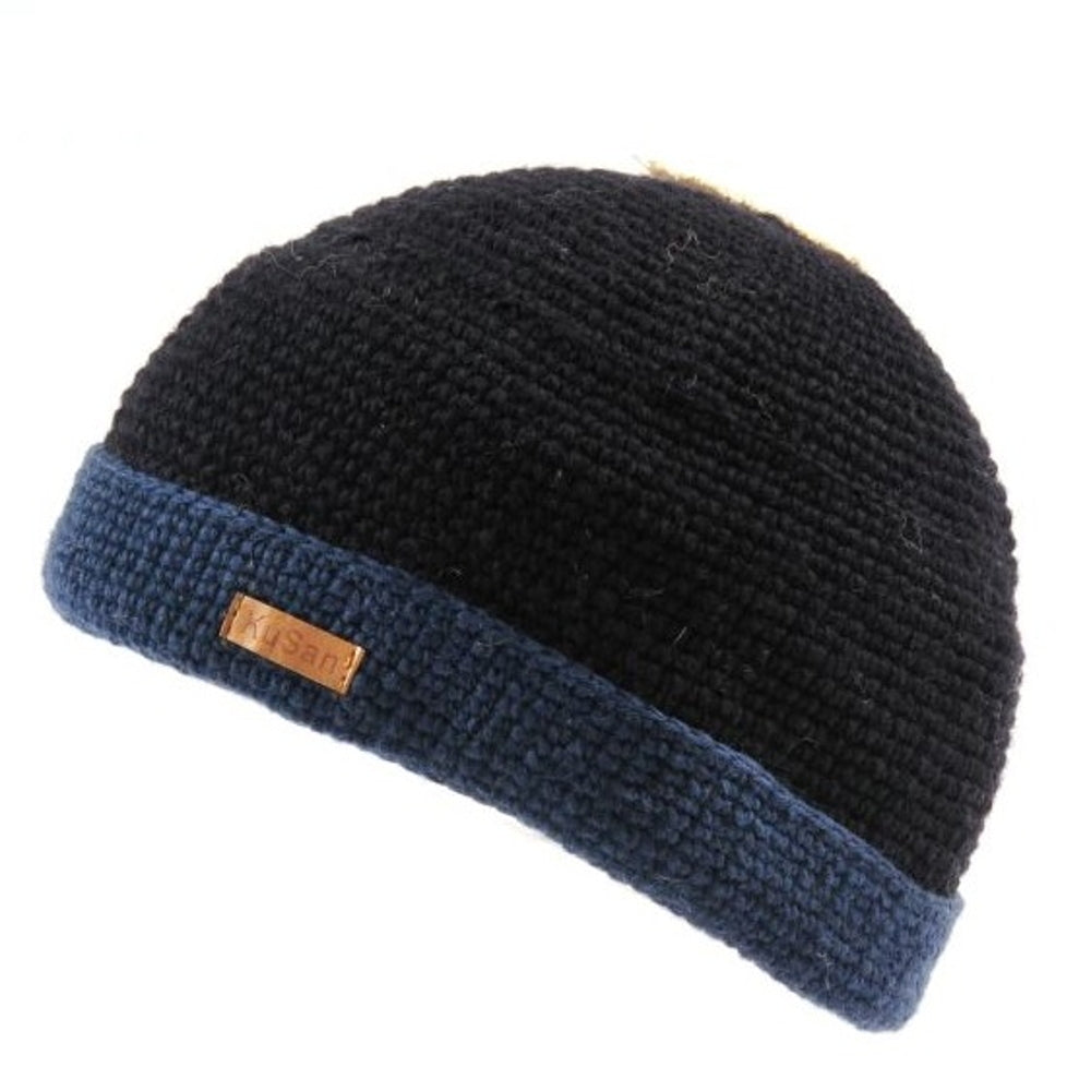 Kusan Turn-Up Beanie Hat Navy (PK839)