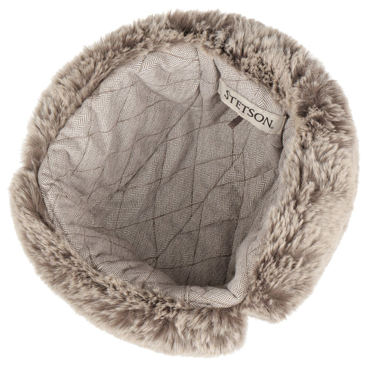 Stetson Corduroy Bomber Aviator Hat Black