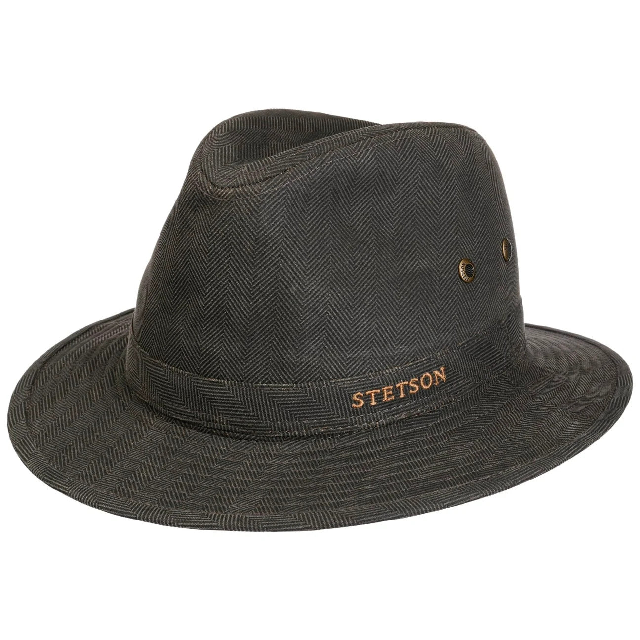 Stetson Herringbone Traveller Cloth Hat