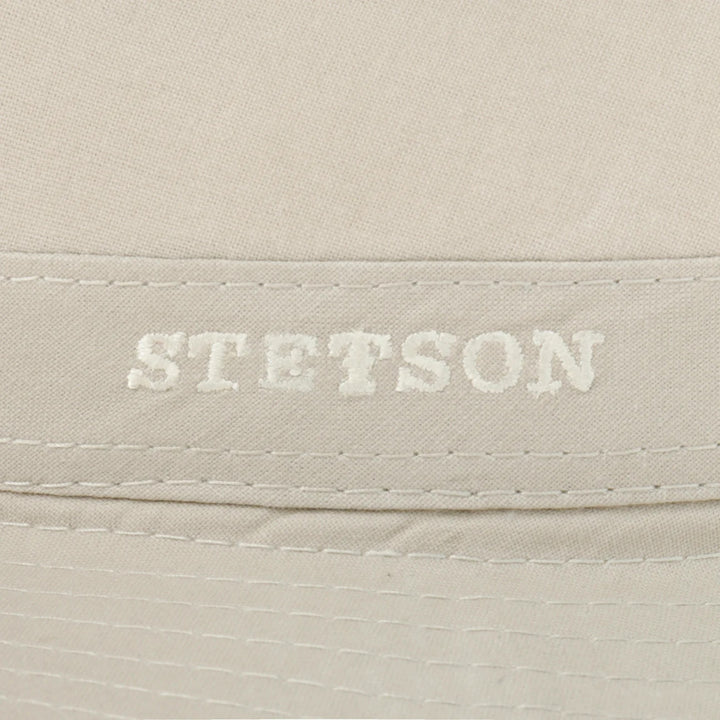 Stetson Organic Cotton Traveller Safari Hat in Oatmeal