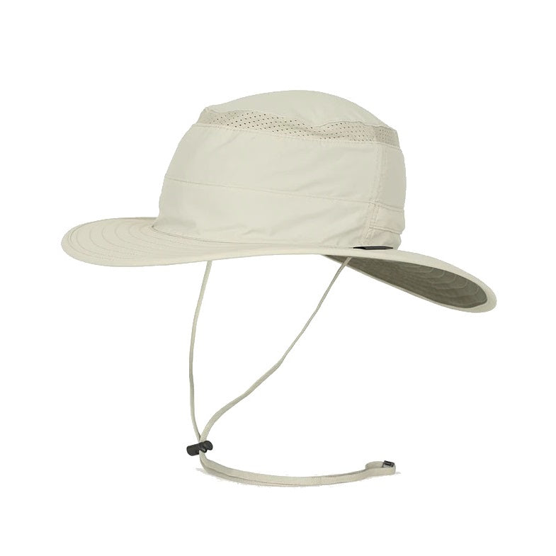 Cream/Sand Cruiser Bush Hat With Chin Strap From Sunday Afternoons