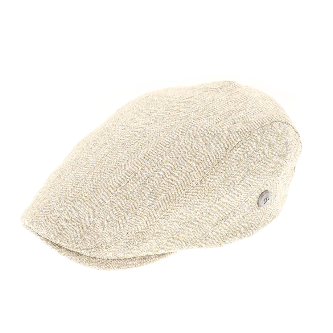 Biscuit Eliaz Flat Cap From Tresanti