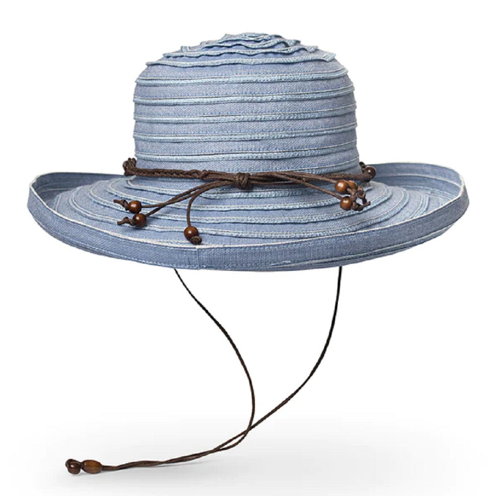 Vineyard Sun Hat In Verbena Blue From Sunday Afternoons