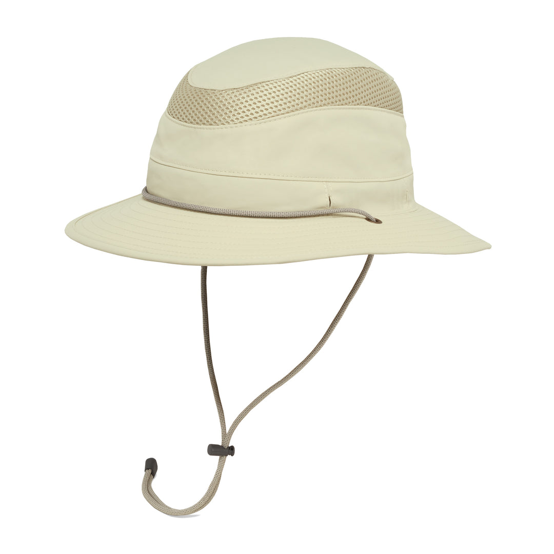 Cream Charter Escape Bush Hat With Chin Strap From Sunday Afternoons