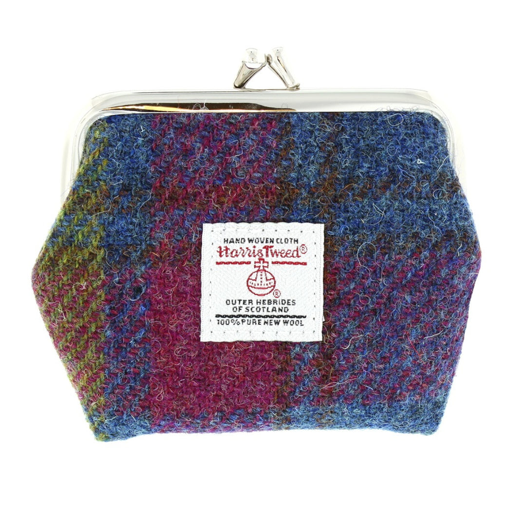 Glen Appin Eigg Small Clasp Coin Purse Multi Check