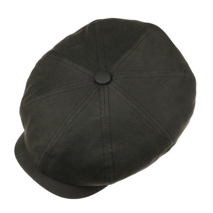 Stetson Cotton Blend Hatteras Bakerboy Dark Olive