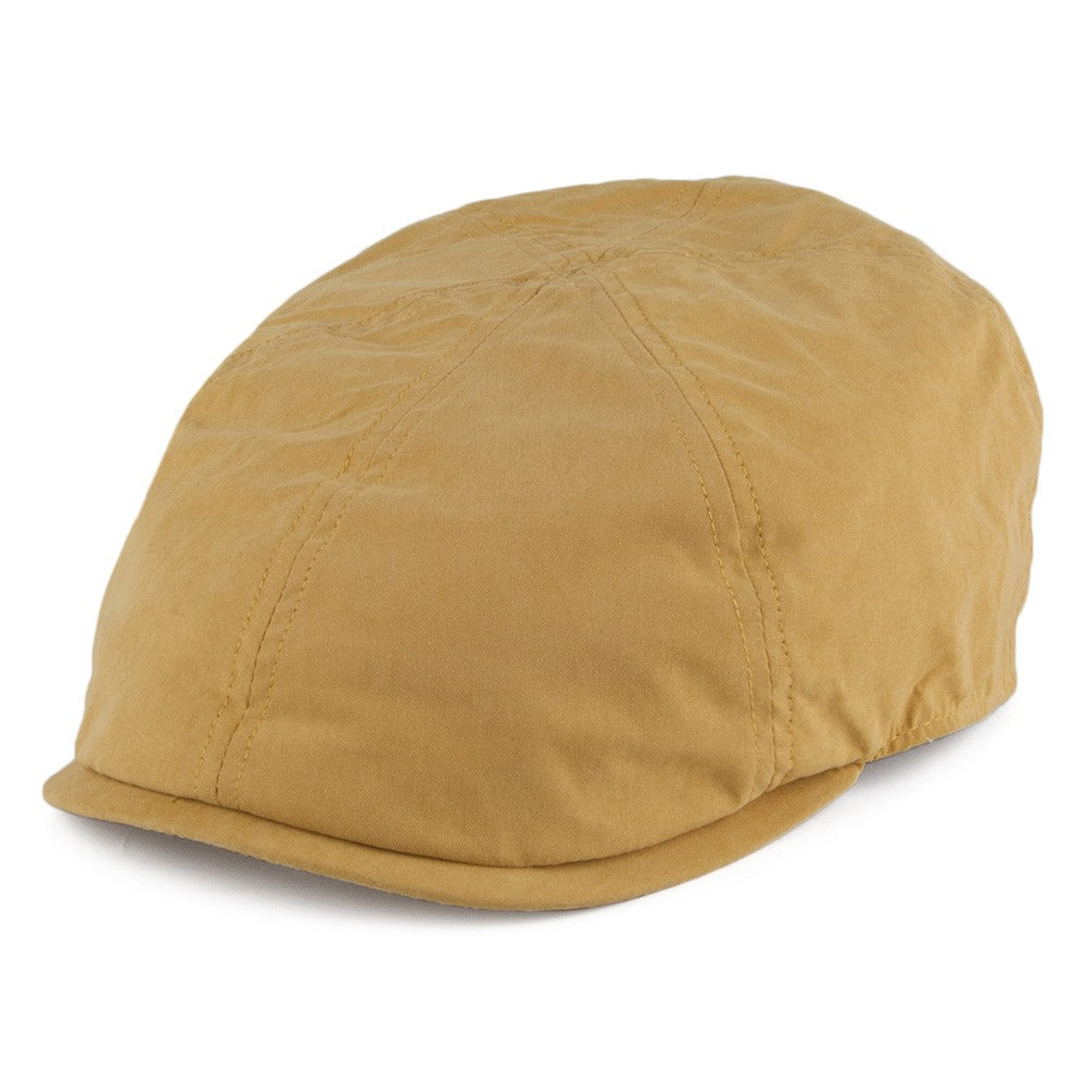 Failsworth Micro 6 Piece Flat Cap In Mustard Yellow