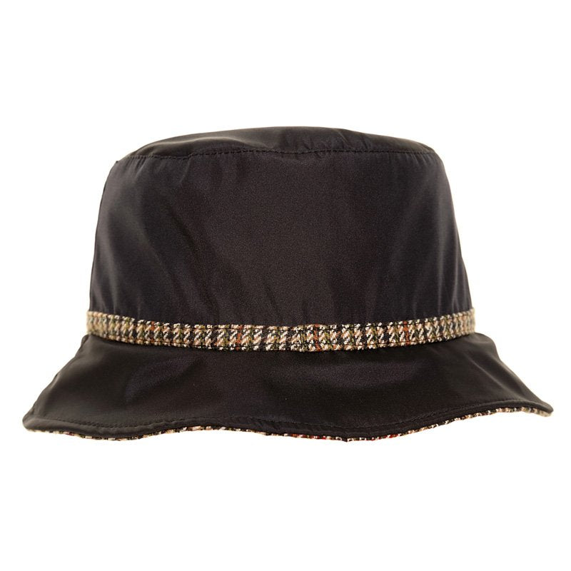 Ladies Showerproof Bucket Hat in Brown
