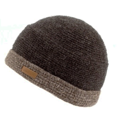 Kusan Turn-Up Beanie Hat Charcoal/Grey (PK839)