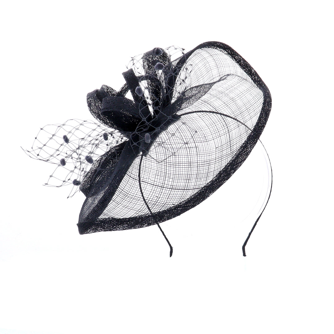 Navy Blue Colleen Headband Fascinator, from Elegance Boardmans