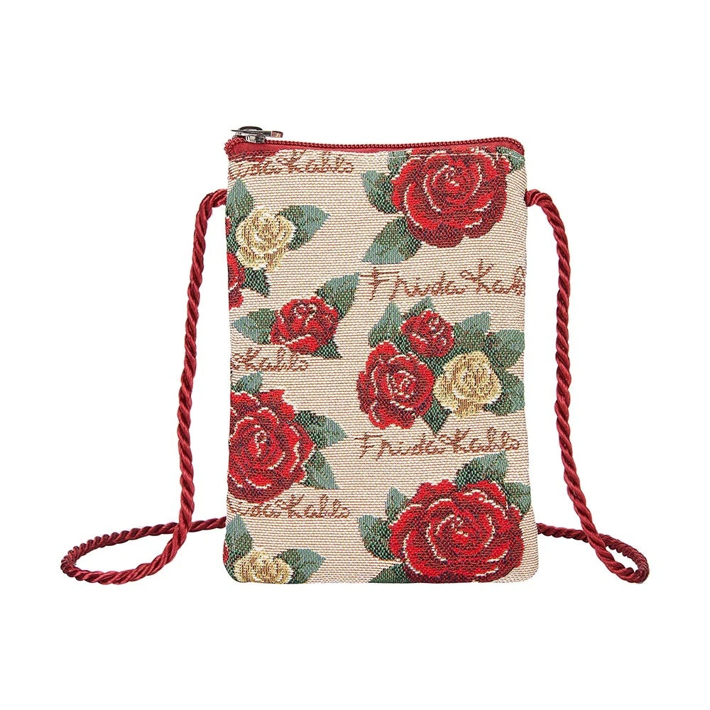 Frida Kahlo Rose Signare Tapestry Smart Purse Mini Bag