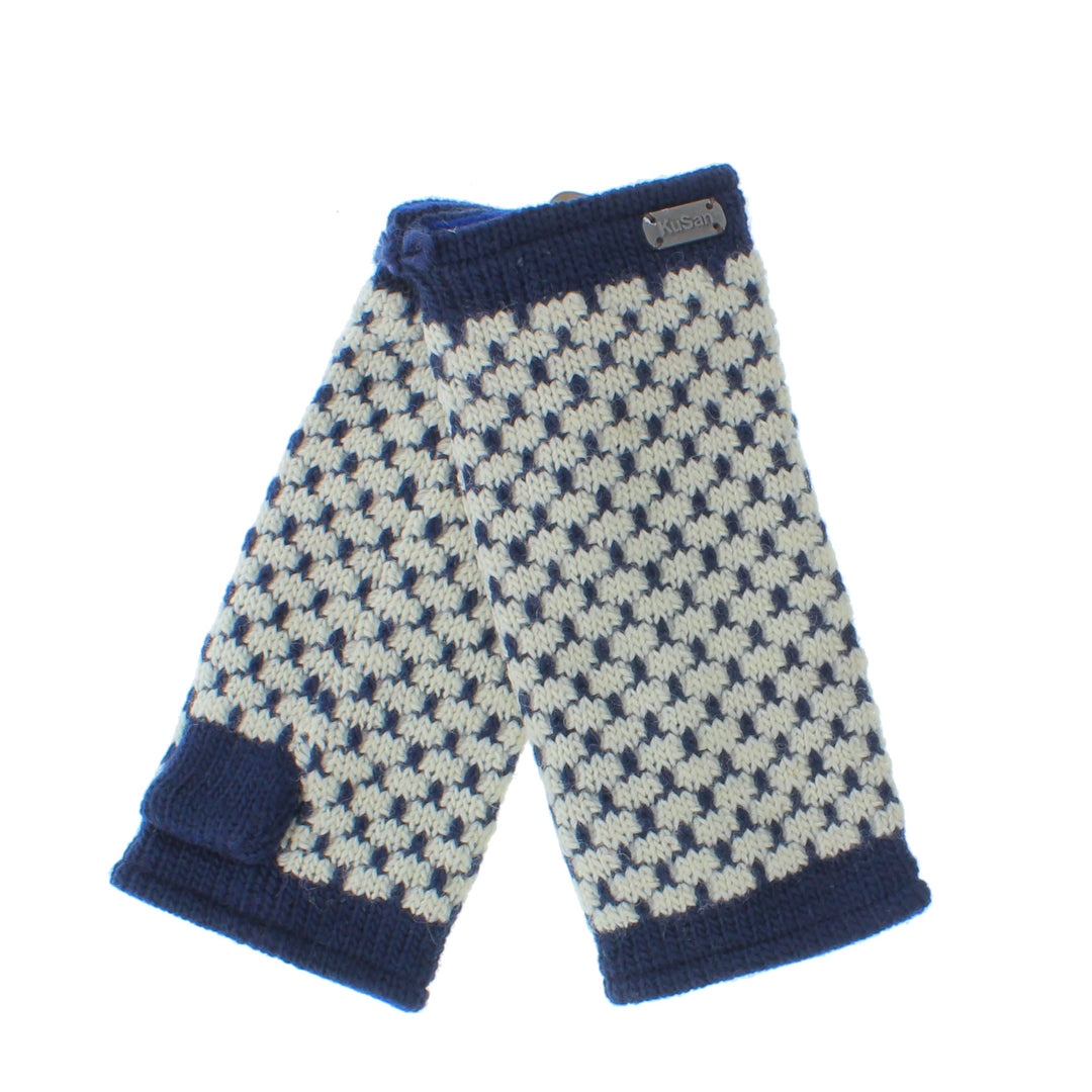 Kusan Wool Handwarmers Navy Blue (PK1309)