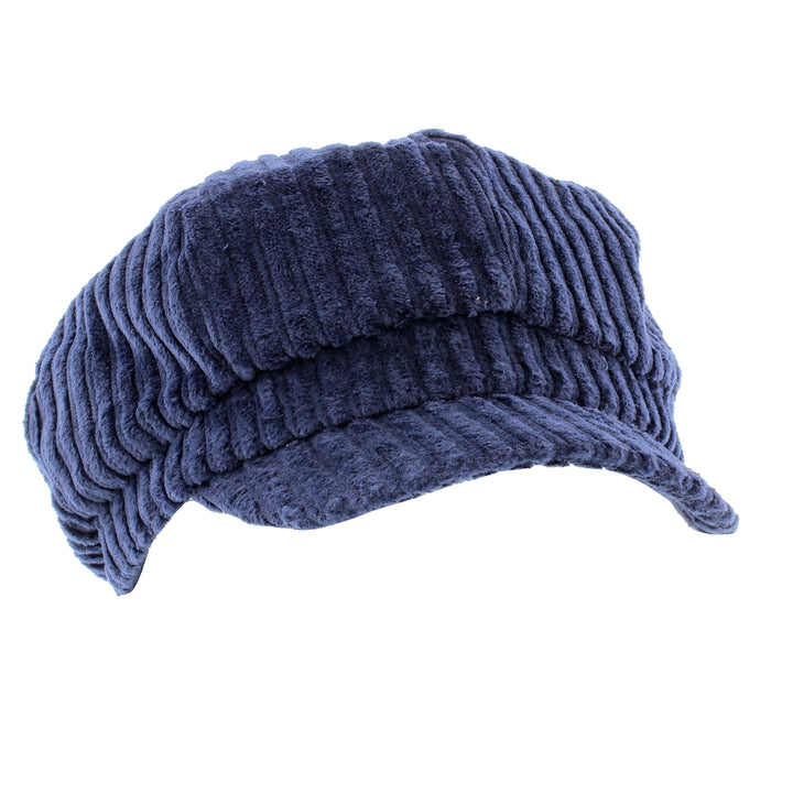 Kelsey Chunky Cord Bakerboy Cap