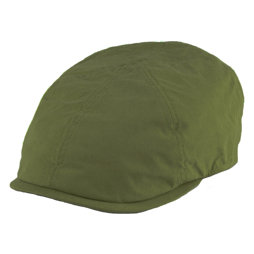 Failsworth Micro 6 Piece Flat Cap In Olive