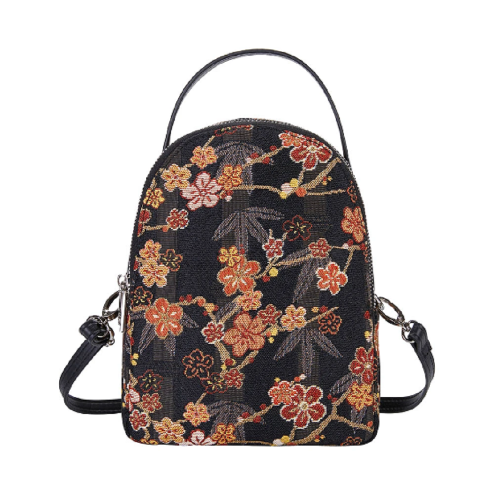 Ume Sakura Signare Tapestry Style Mini Backpack
