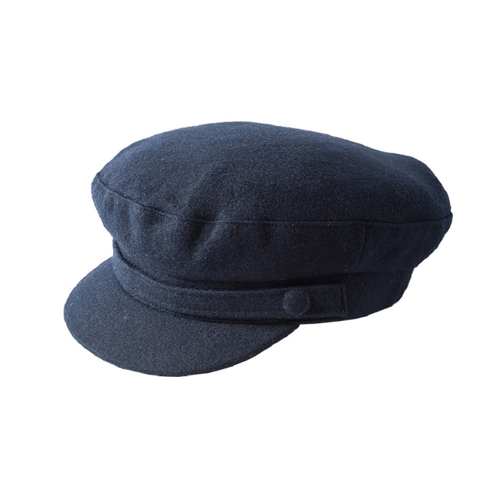 Failsworth Melton Mariner / Breton Cap in Navy