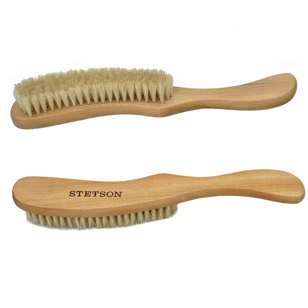 Stetson Hat Brush With Light Bristles
