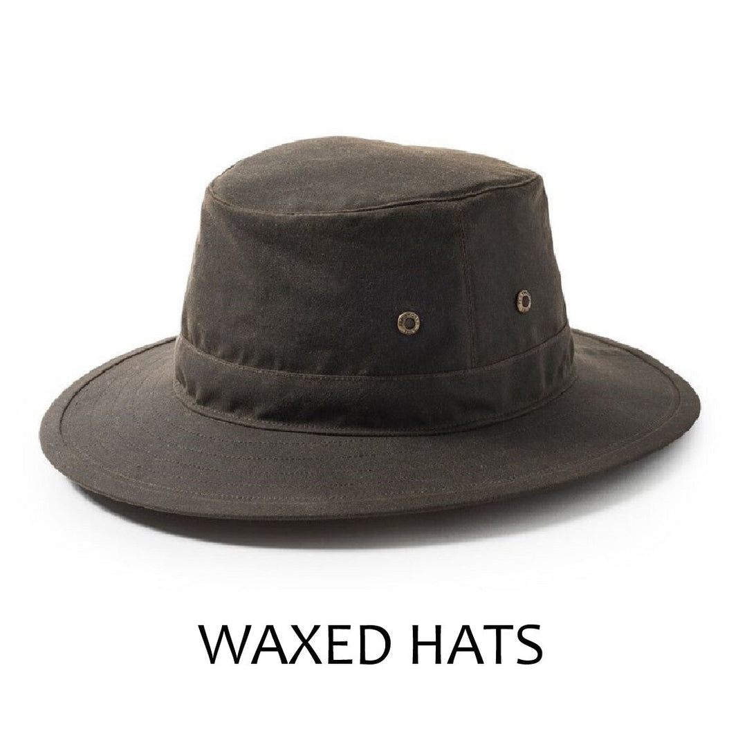 Mens Waxed Hats