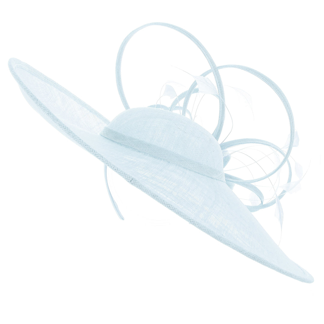 Bluebell Large 47cm Disc Headband Fascinator from Maddox (034)