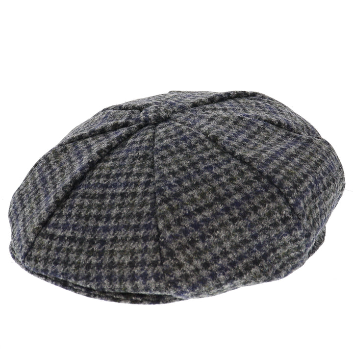 Dents Dogtooth Blagdon Bakerboy Cap - Graphite