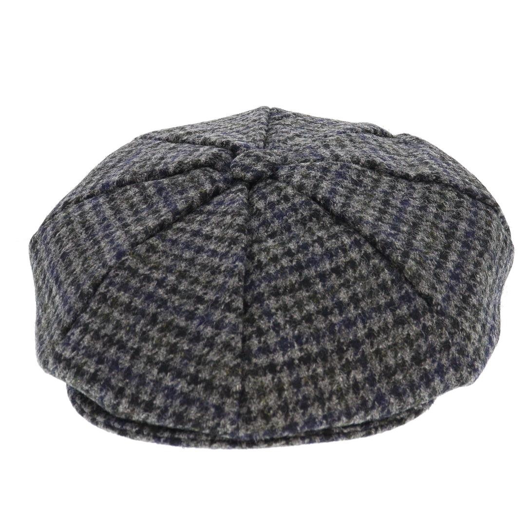 Dents Dogtooth Blagdon Bakerboy Cap - Graphite
