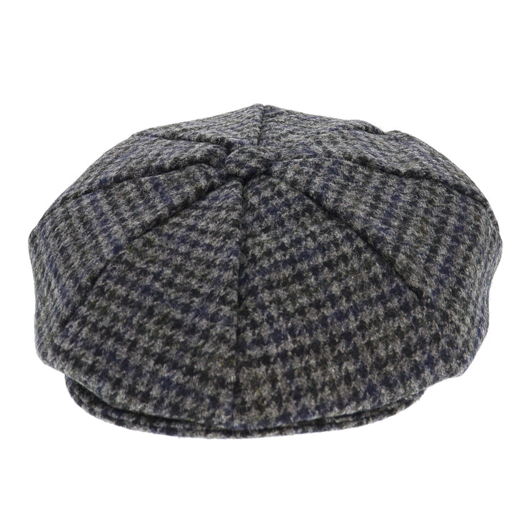 Dents Dogtooth Blagdon Bakerboy Cap - Graphite