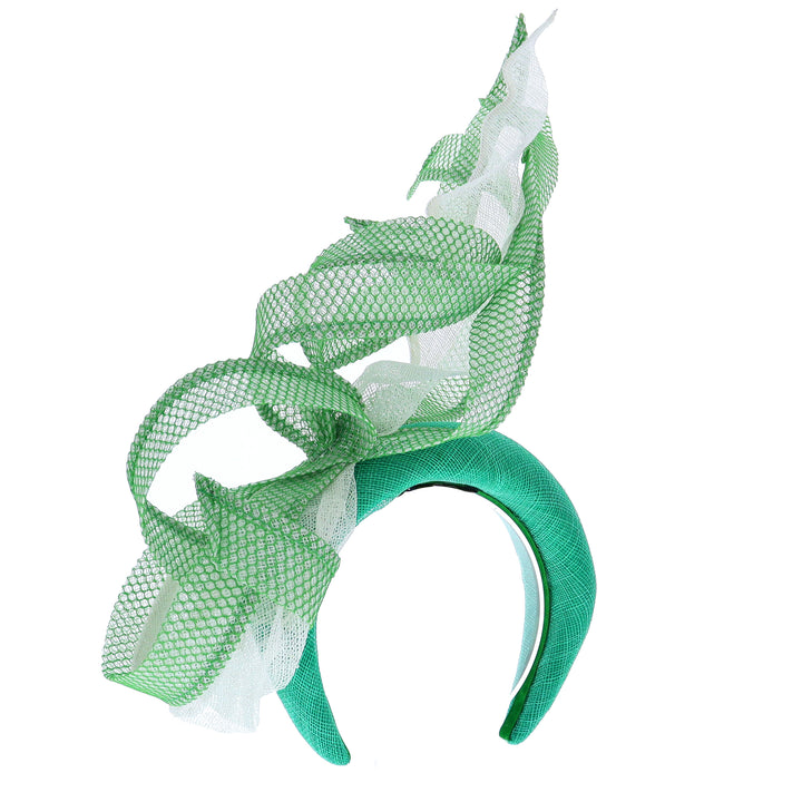 Clover Green Headband Fascinator (101)