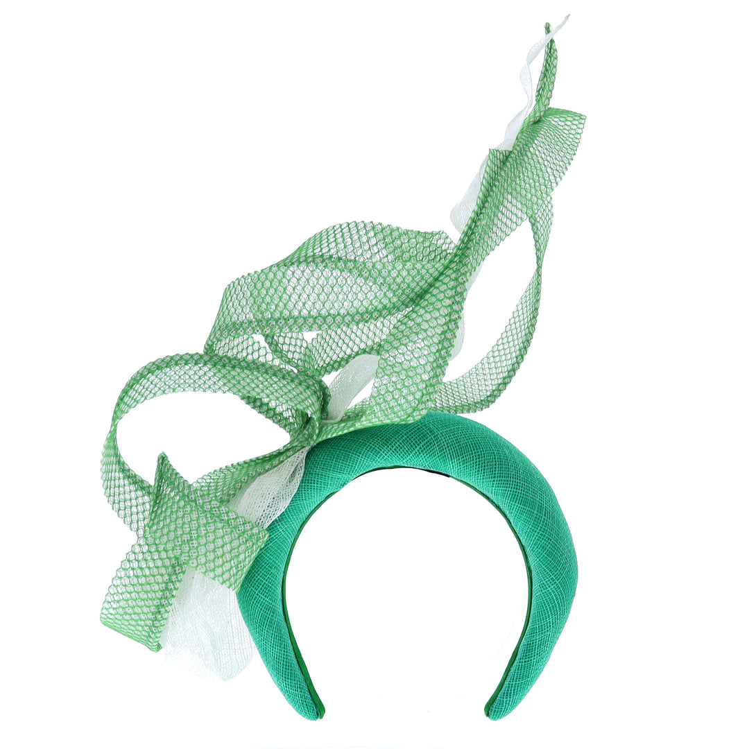 Clover Green Headband Fascinator (101)
