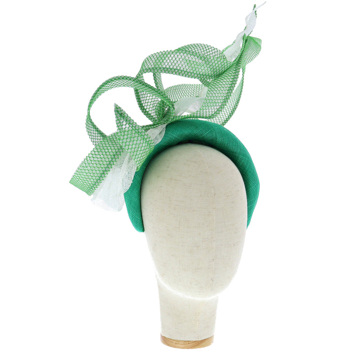 Clover Green Headband Fascinator (101)