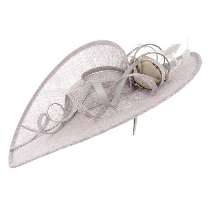 Pearl Large 50cm Maddox Sweeping Disc Headband Fascinator (112)