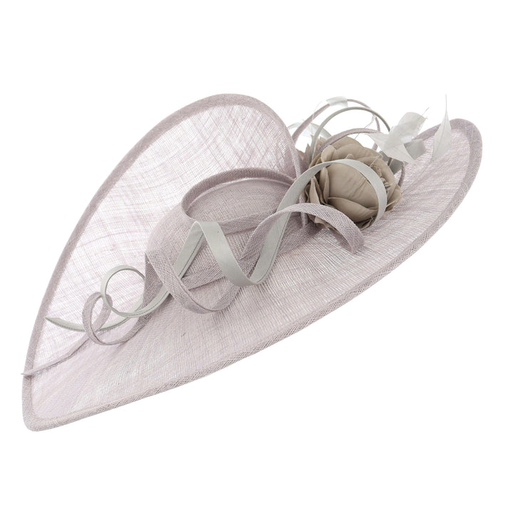 Pearl Large 50cm Maddox Sweeping Disc Headband Fascinator (112)