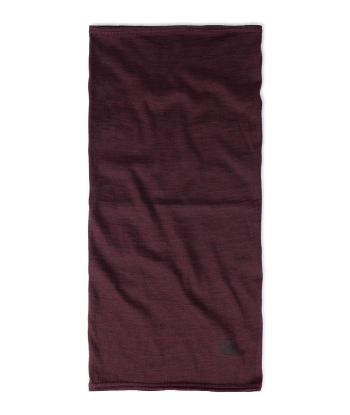 Buff Merino Lightweight Neckwear In Garnet
