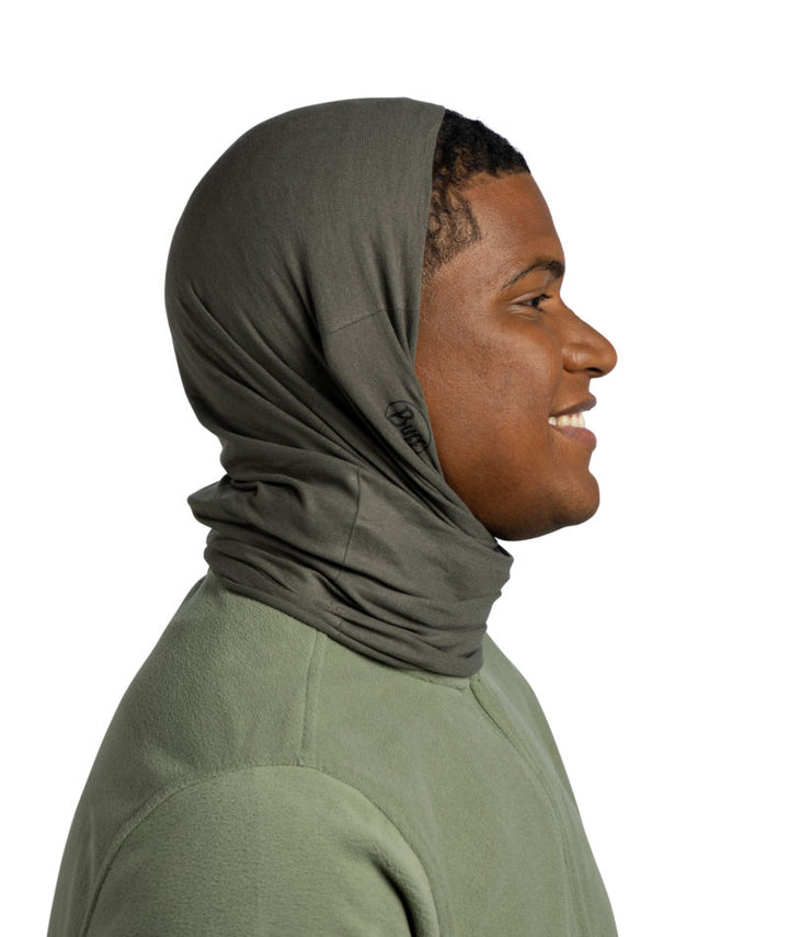 Buff Original Ecostretch Neckwear In Solid Beetle Green