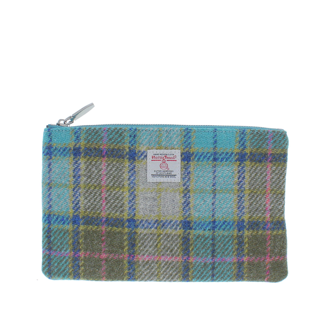 Glen Appin Harris Tweed Berneray Zip Pouch
