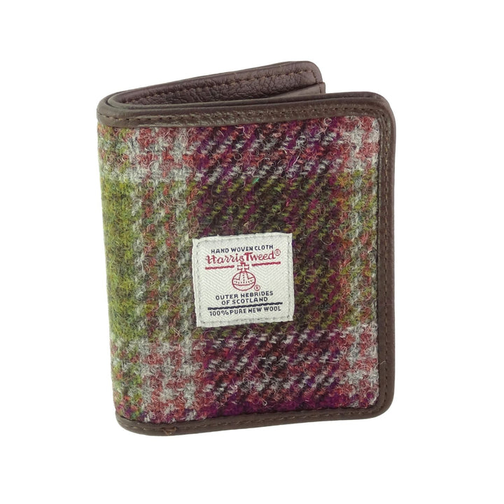 Glen Appin Credit Card Holder Wallet Heather Check