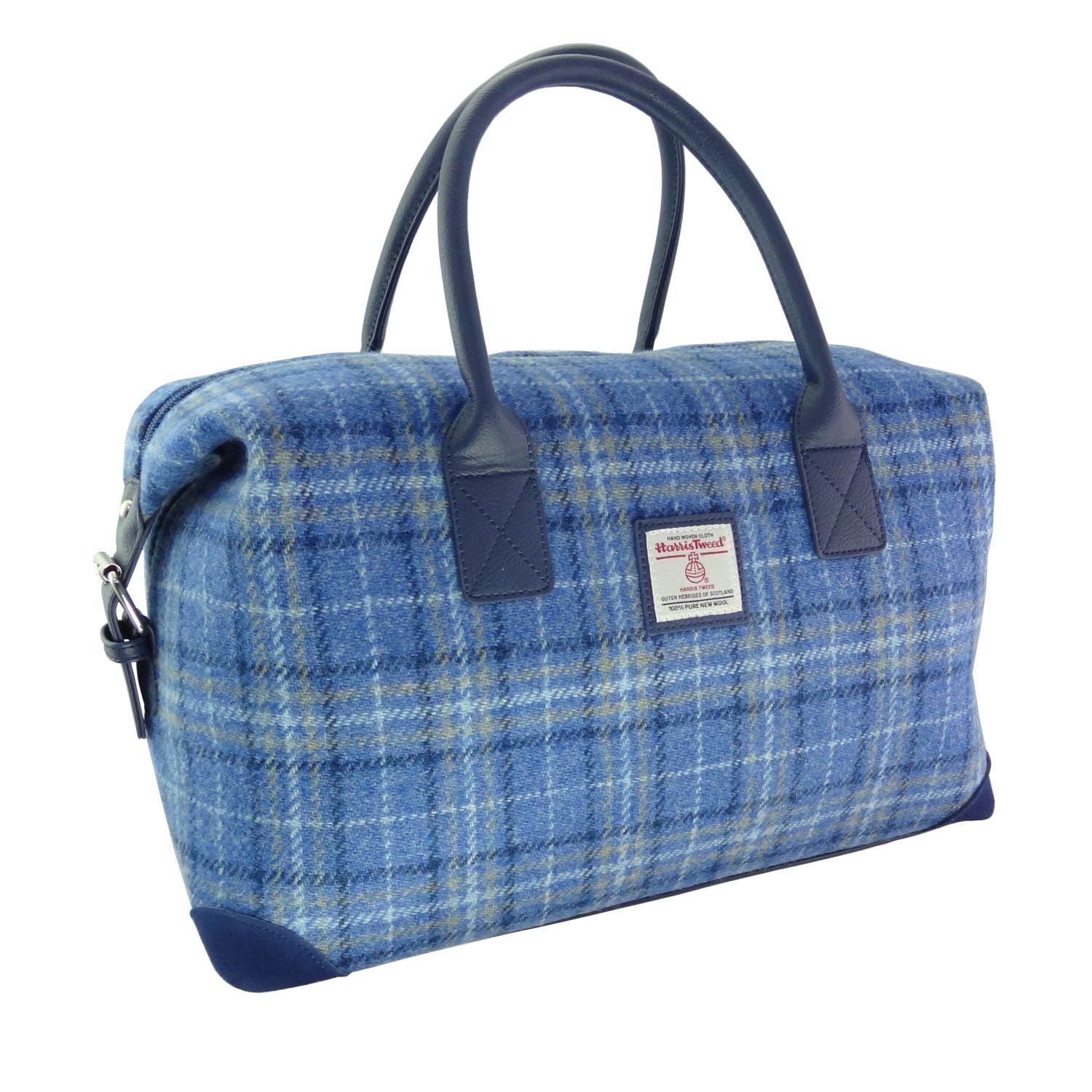 Sac de voyage Harris Tweed « Esk » en tartan MacLeod – Boutique Harris Tweed Sac de voyage Harris Tweed « Esk » en tartan MacLeod – Boutique Harris Tweed