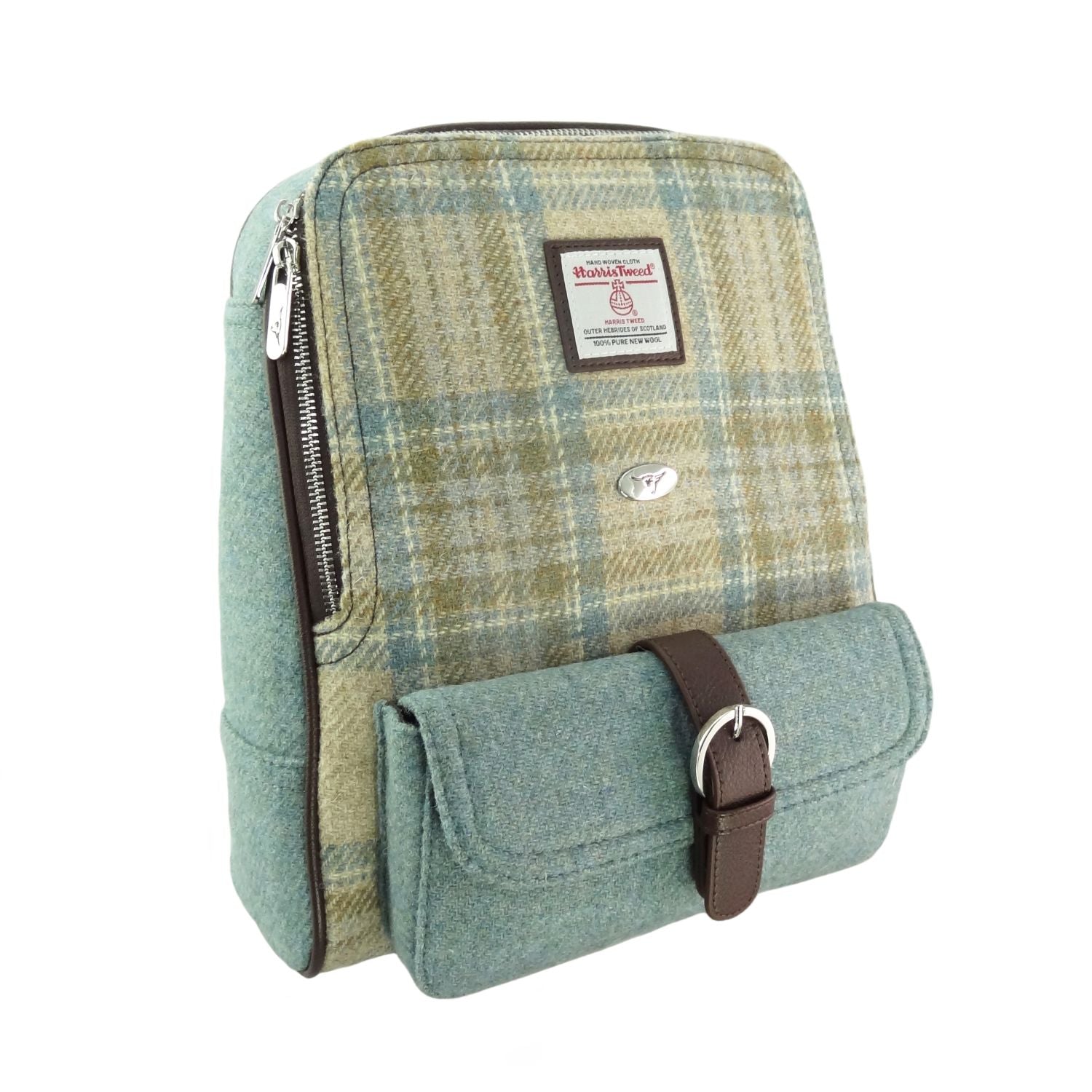 Glen Appin Harris Tweed Bauchrucksack – Ca. 25x22x12 Cm – Mit Verstellbaren Gurten, Magnetverschluss