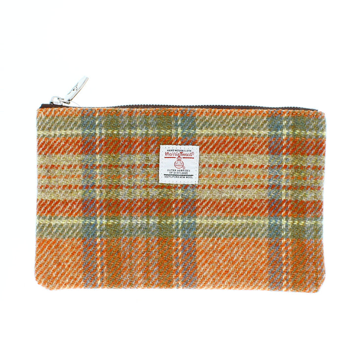 Glen Appin Harris Tweed Berneray Zip Pouch