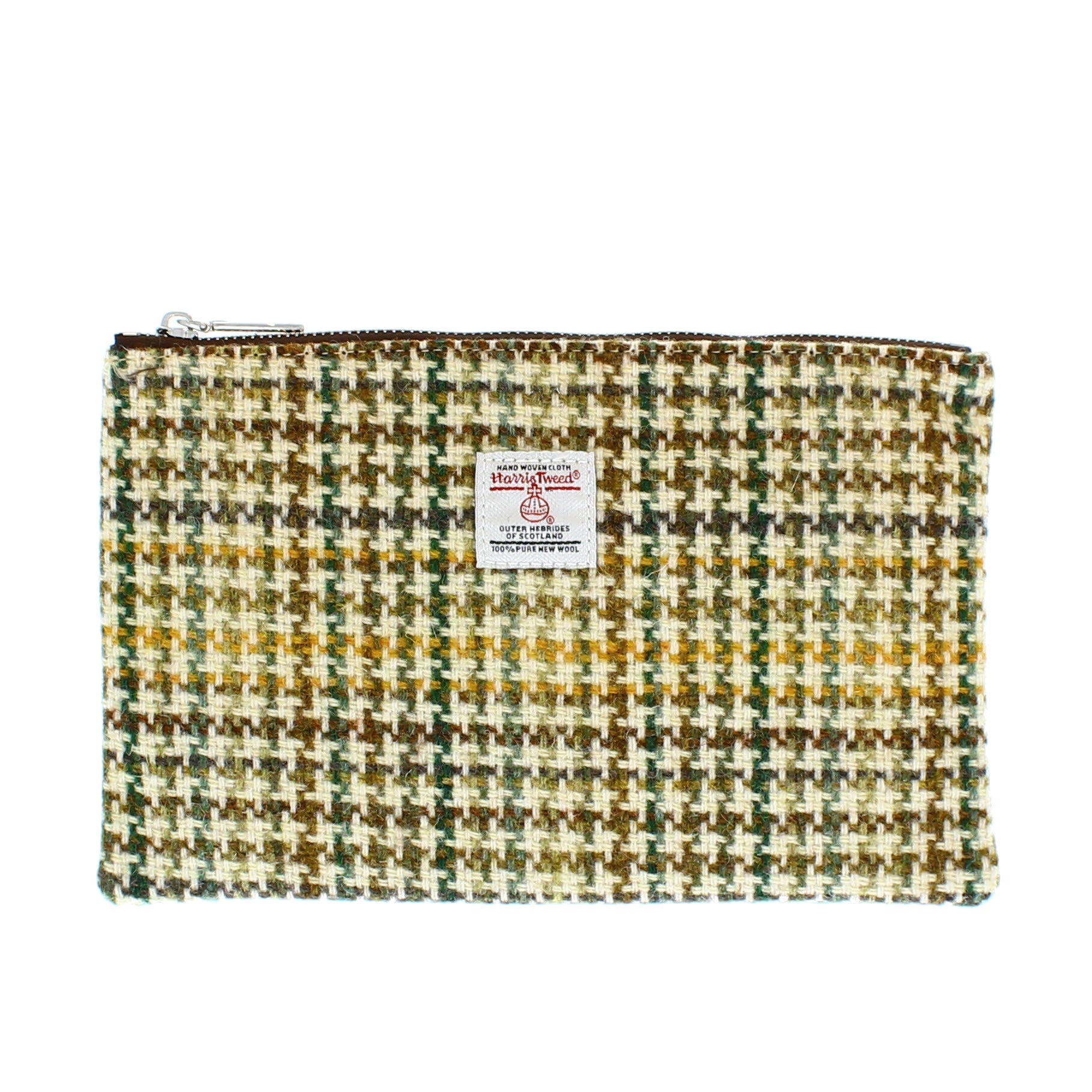 Glen Appin Harris Tweed Berneray Zip Pouch in a selection of