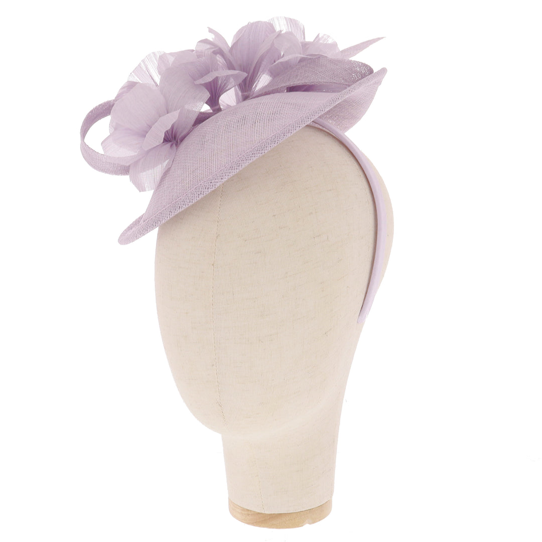 Iris Small Sinamay Disc Headband Fascinator (171)