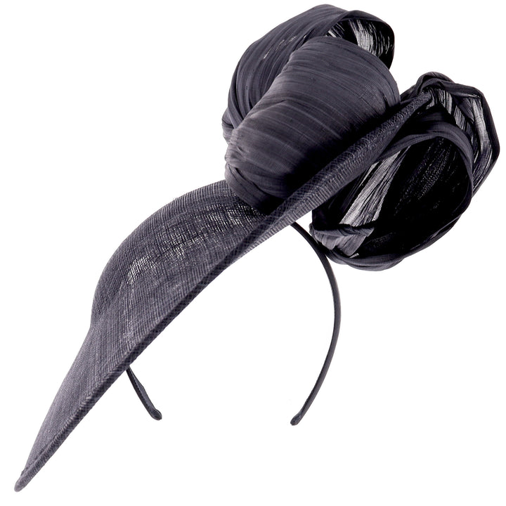 Navy Headband Fascinator (177)