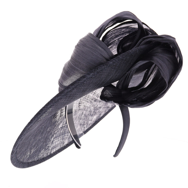 Navy Headband Fascinator (177)