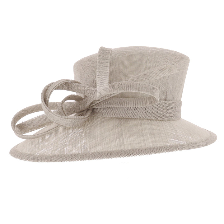 Pearl Sinamay Hat, from Maddox (178)