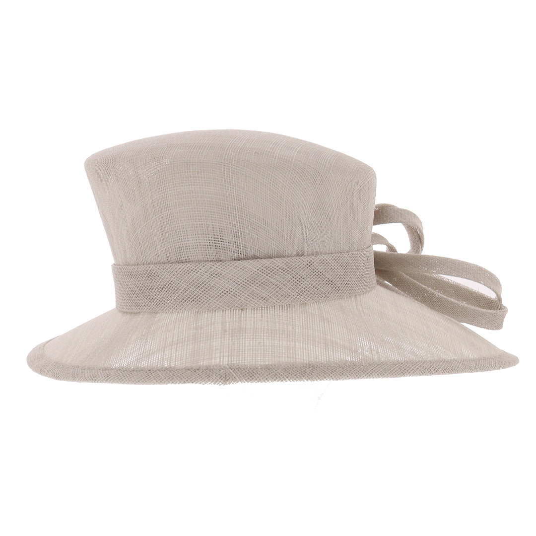 Pearl Sinamay Hat, from Maddox (178)