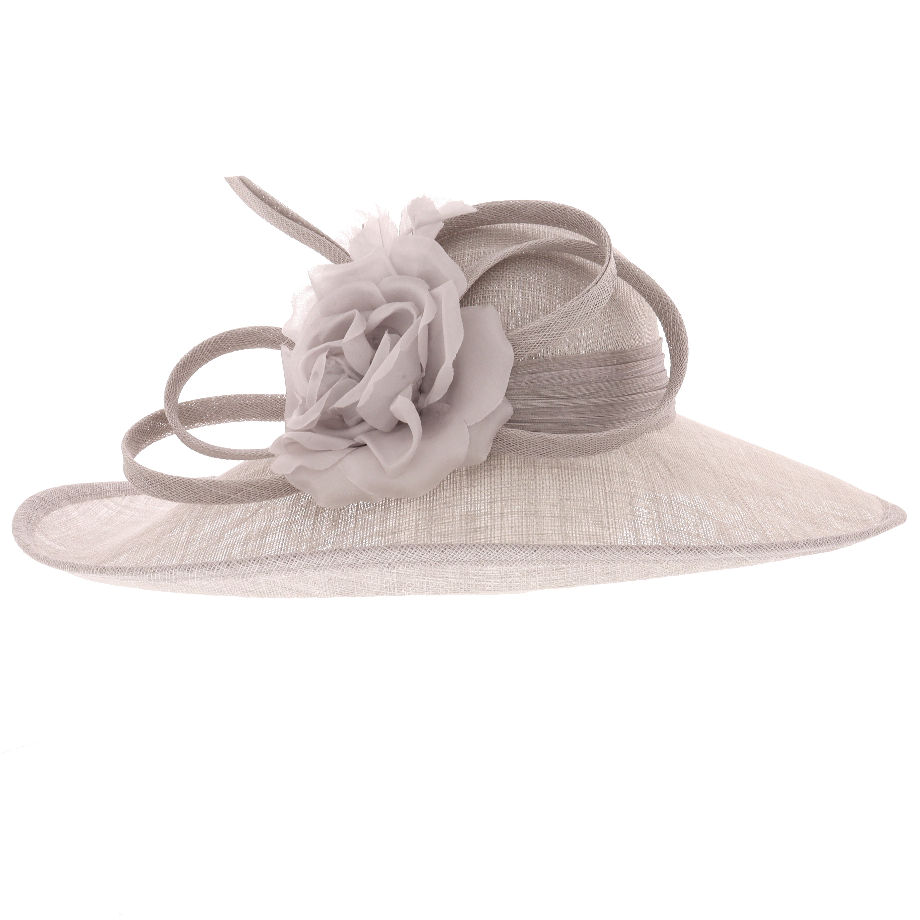 Maddox Metallic Pearl Down Brim Sinamay Wedding Hat – The Hat Company