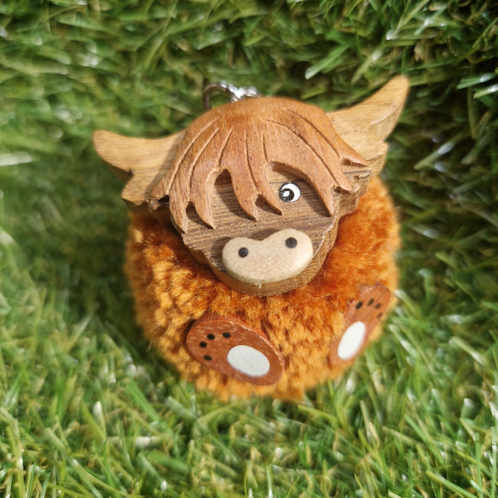 Glen Appin Highland Cow Keyring
