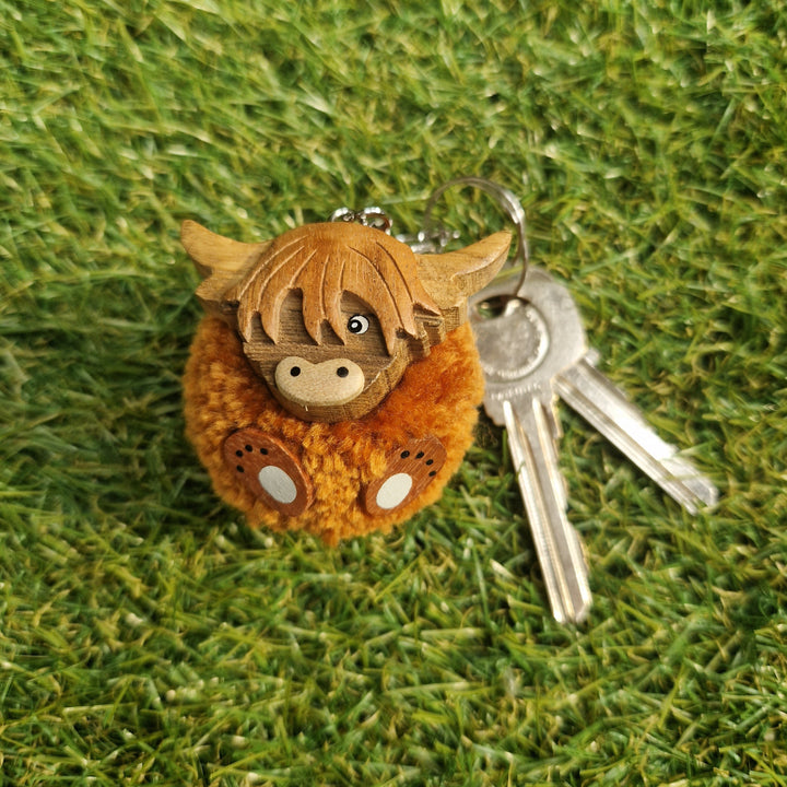 Glen Appin Highland Cow Keyring