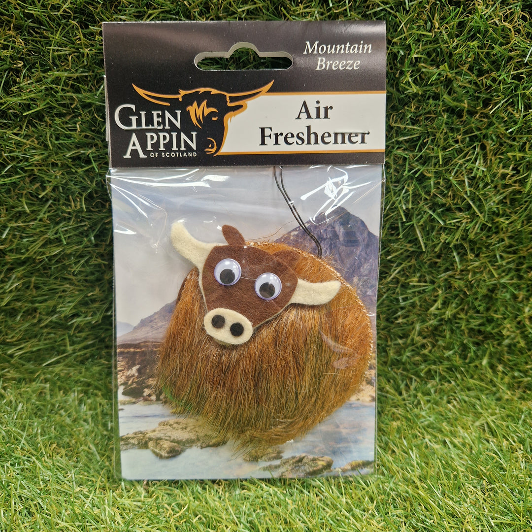 Highland Cow Car Air Freshener